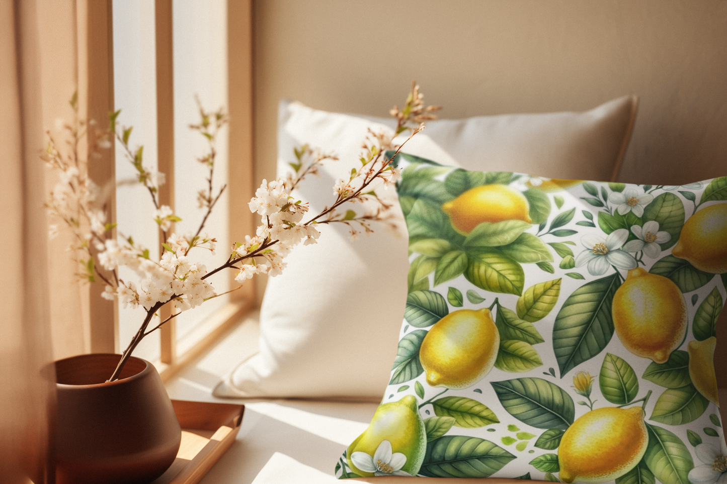 Lemon Fresh Decorative Cushion