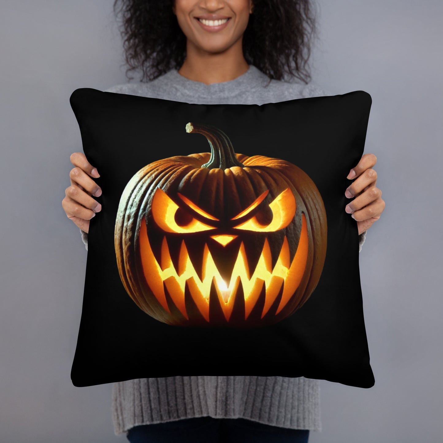 Halloween Pumpkin Cushion