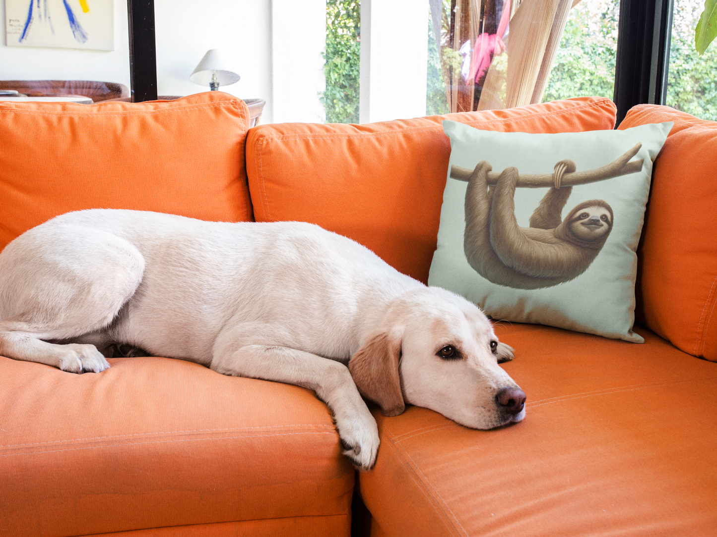 Hanging Cute Sloth Pillow