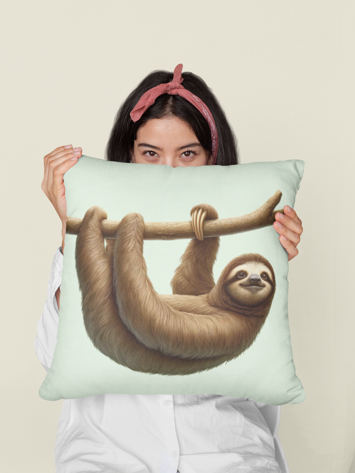 Hanging Cute Sloth Pillow