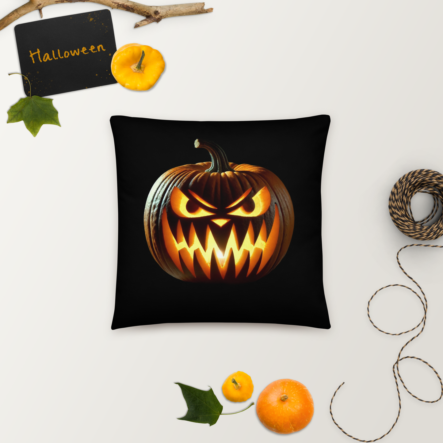 Halloween Pumpkin Cushion