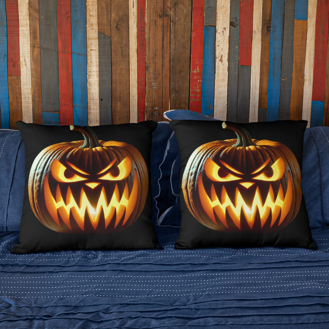 Halloween Pumpkin Cushion