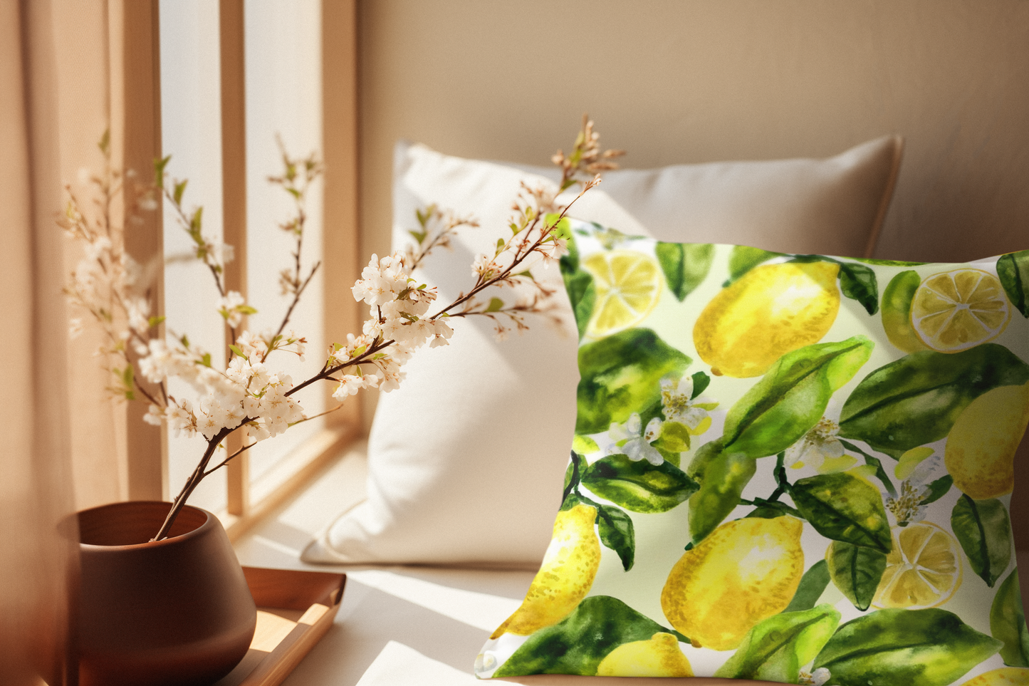 Lemon Fresh Decorative Cushion