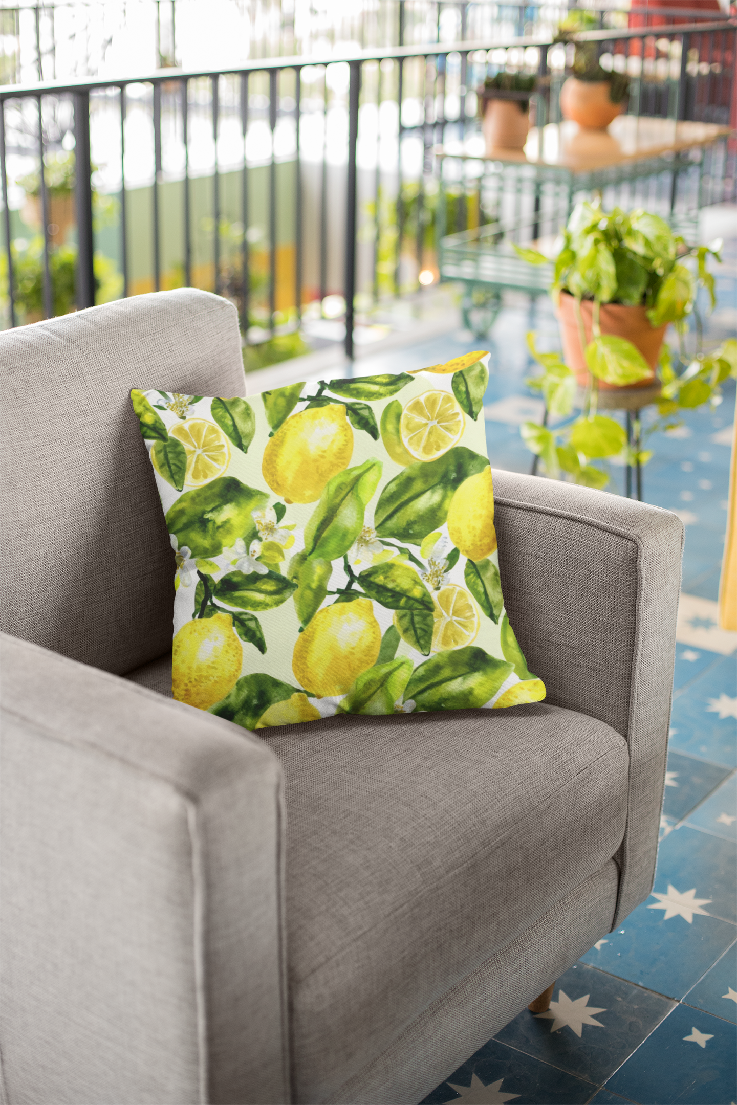 Lemon Fresh Decorative Cushion